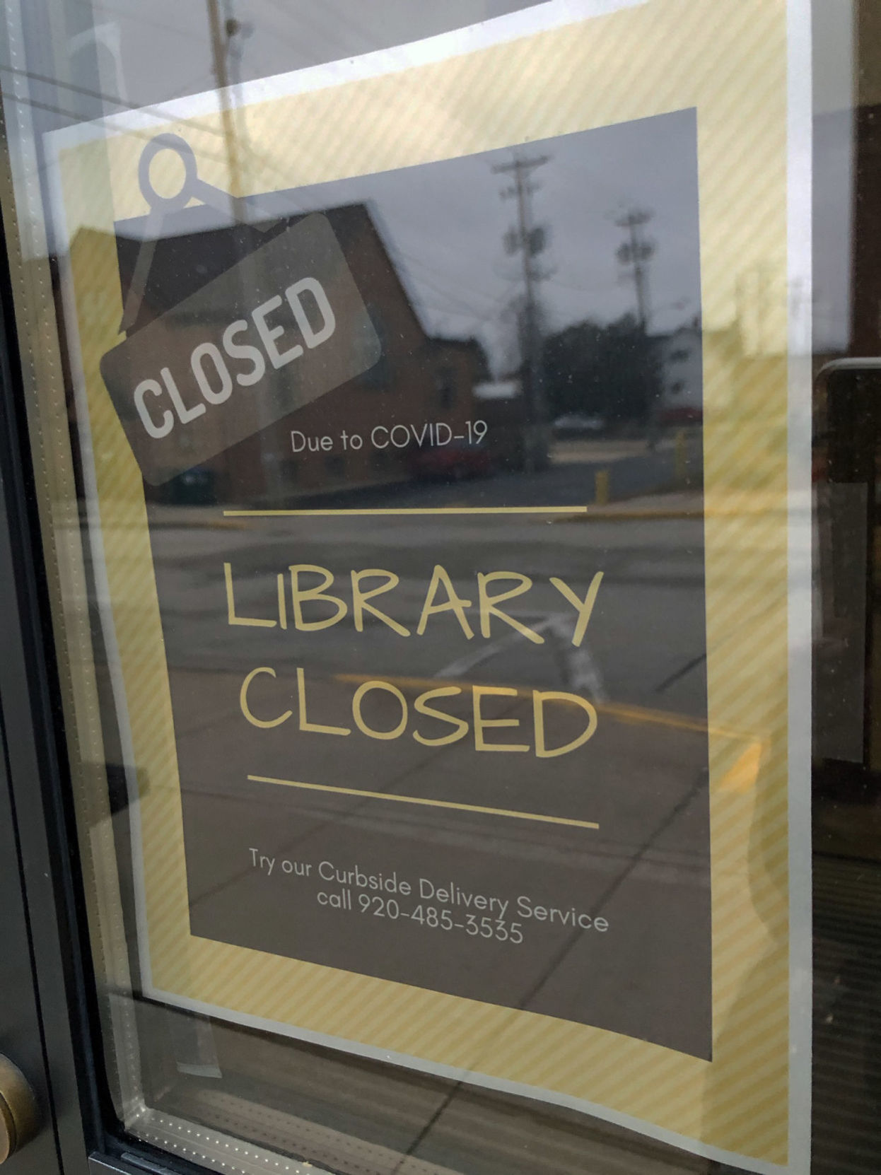 Library offers curbside service